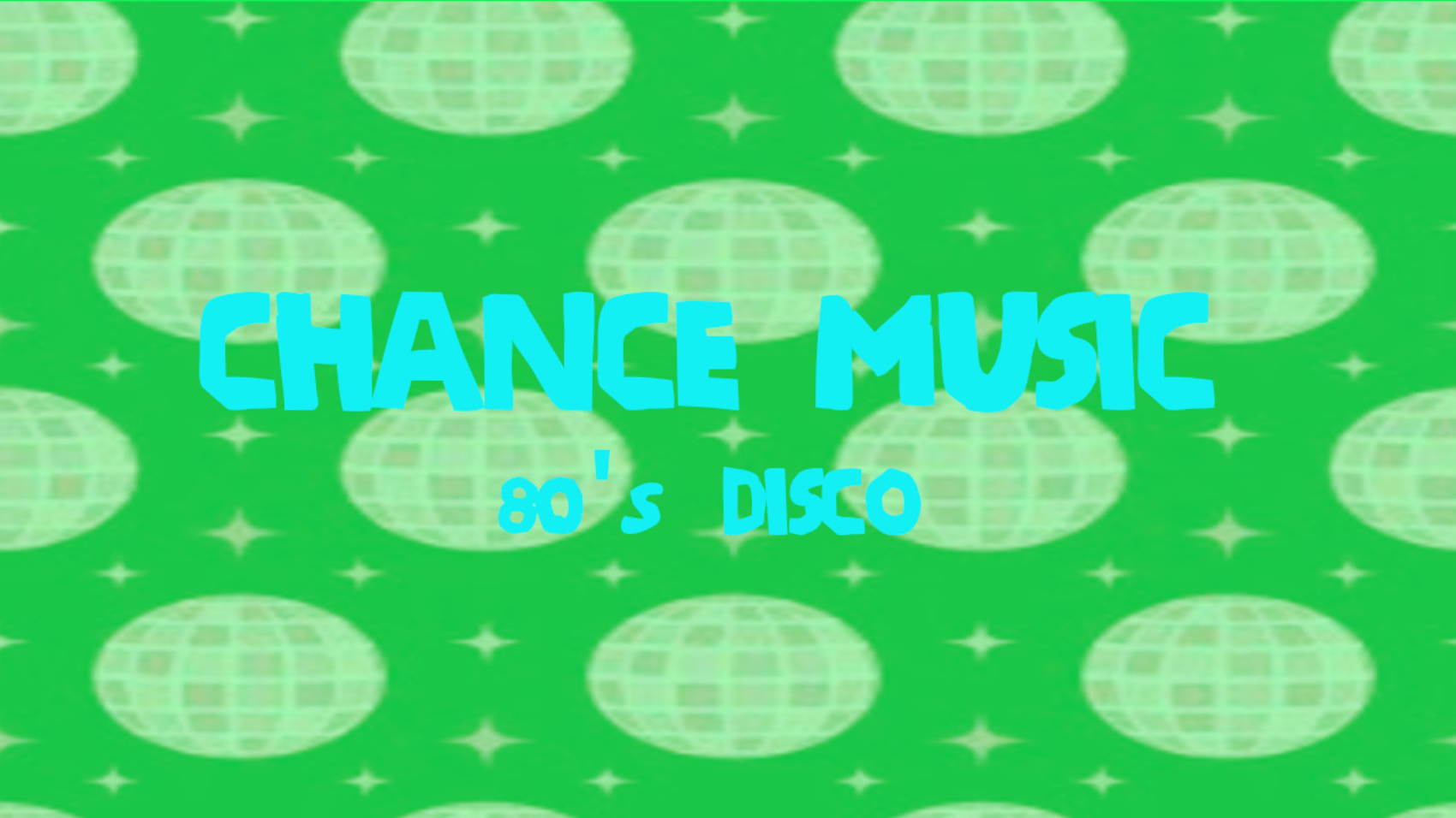 CHANCE THUMBNAIL 80s DISCO