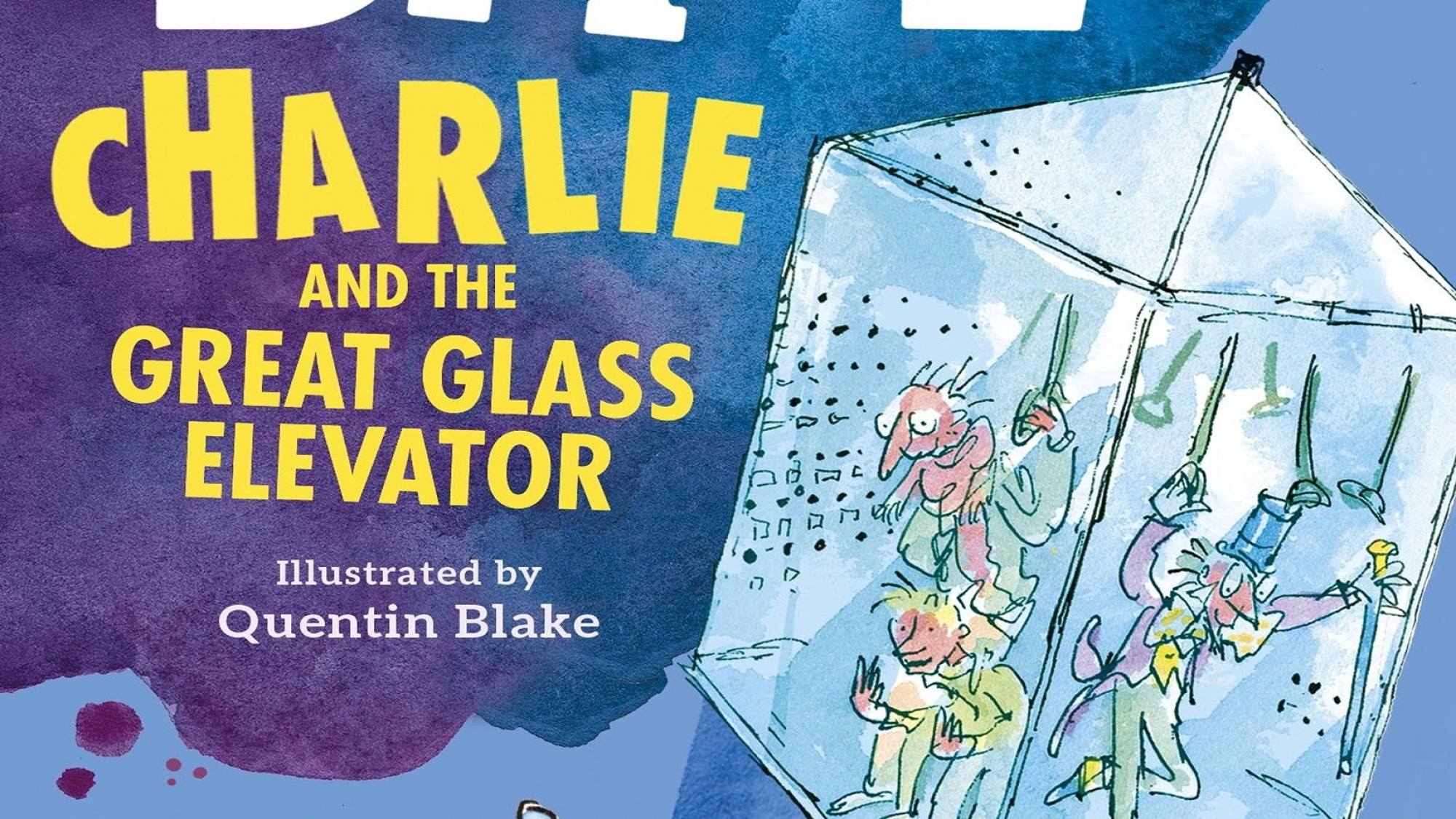 CHARLIE AND THE GREAT GLASS ELAVATOR COVER