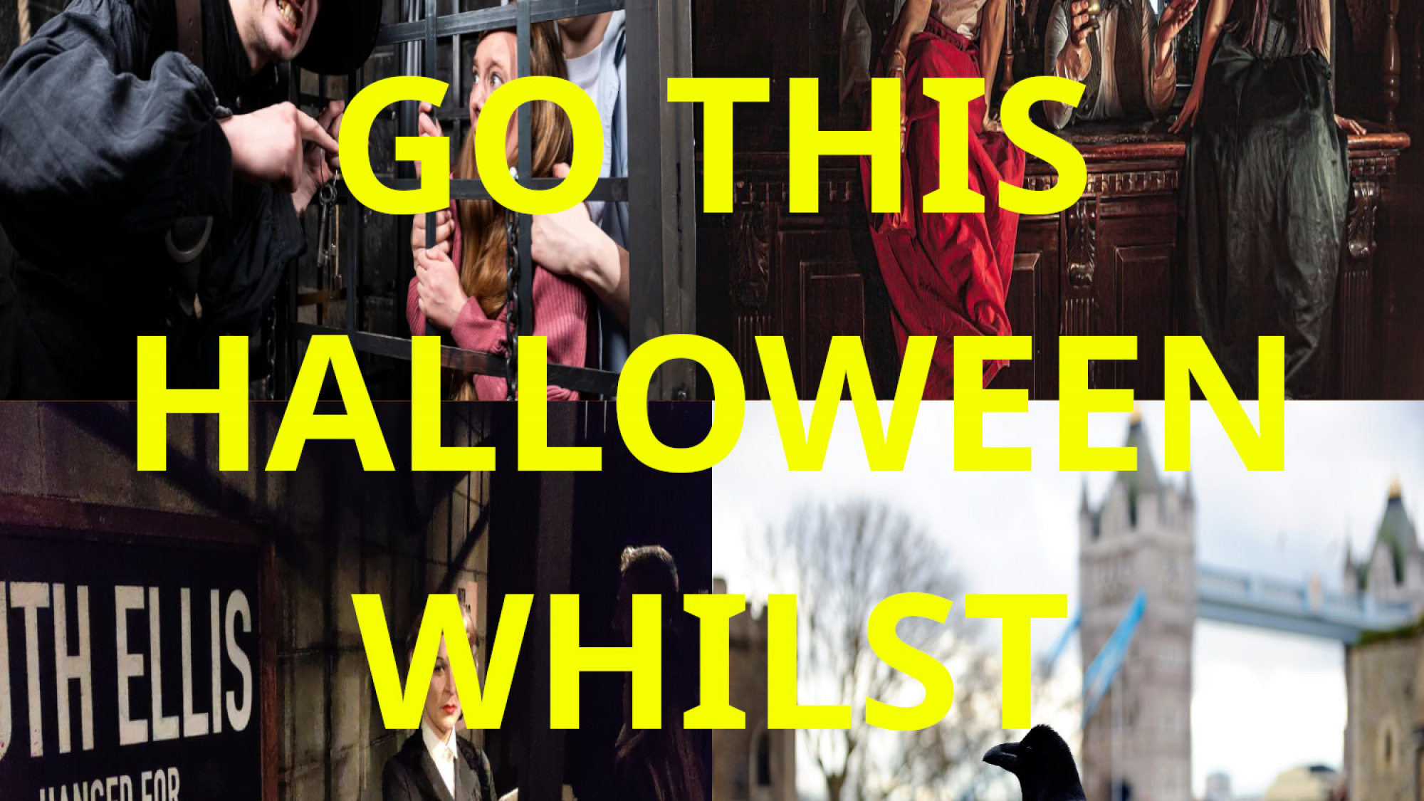 4 PLACES TO GO THIS HALLOWEEN